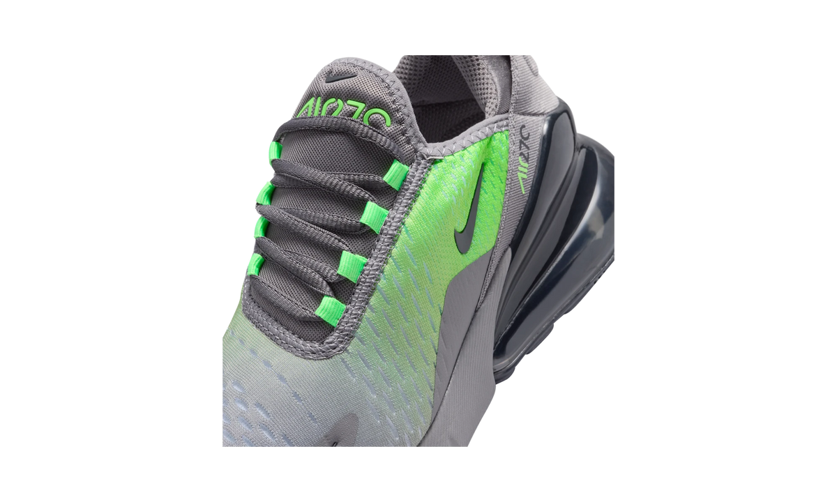 Overkicks - Nike Air Max 270 Pencil Point Lime Blast (943345-046) - detalle lateral interior
