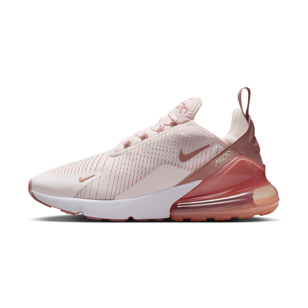 Overkicks - Nike Air Max 270 Pomegranate White Pearl Pink (HJ3222-600) - vista lateral