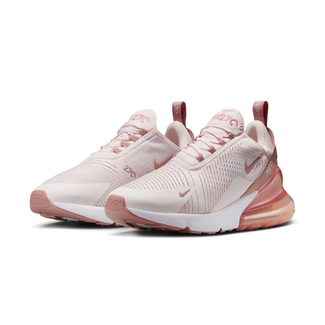 Overkicks - Nike Air Max 270 Pomegranate White Pearl Pink (HJ3222-600) - vista trasera