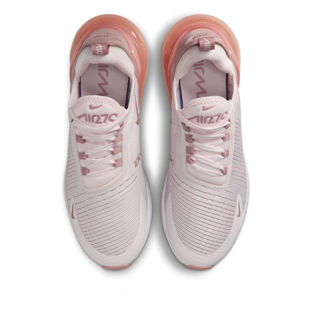 Overkicks - Nike Air Max 270 Pomegranate White Pearl Pink (HJ3222-600) - par completo