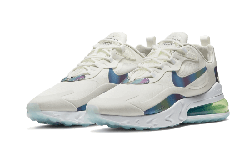 Overkicks - Nike Air Max 270 React Bubble Pack White (CT5064-100) - vista trasera
