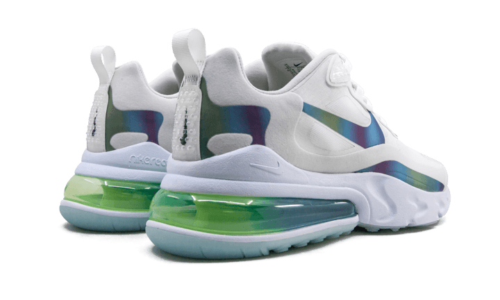 Overkicks - Nike Air Max 270 React Bubble Pack White (CT5064-100) - par completo