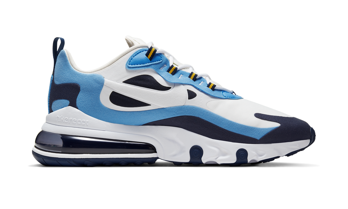 Overkicks - Nike Air Max 270 React UNC (CT1264-104) - detalle suela
