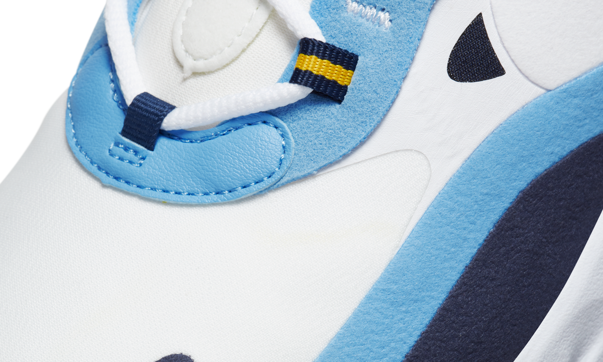 Overkicks - Nike Air Max 270 React UNC (CT1264-104) - detalle lateral interior