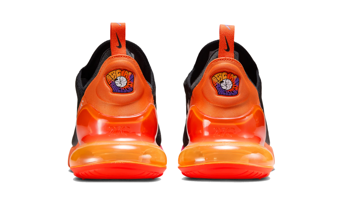 Overkicks - Nike Air Max 270 San Francisco Giants (HQ8000-001) - detalle talón