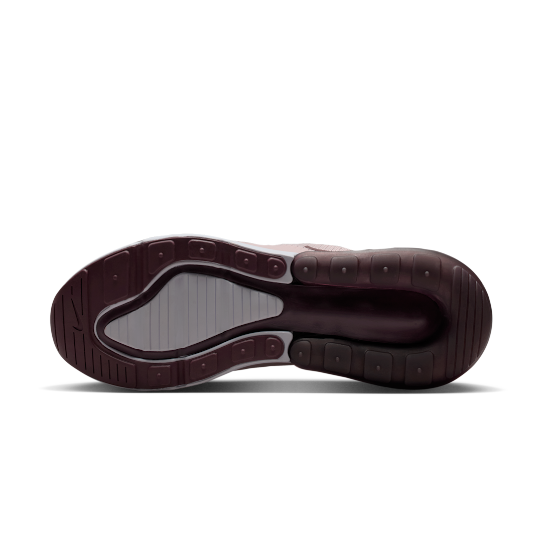 Overkicks - Nike Air Max 270 Silt Red Burgundy Crush (HJ3222-601) - detalle suela