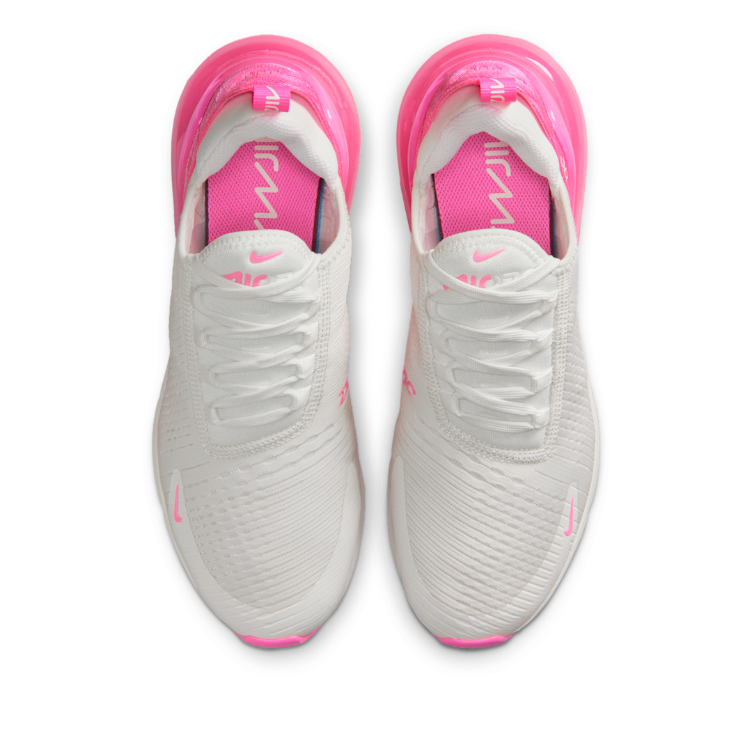 Overkicks - Nike Air Max 270 Summit White Pink Spell (HJ3222-104) - par completo