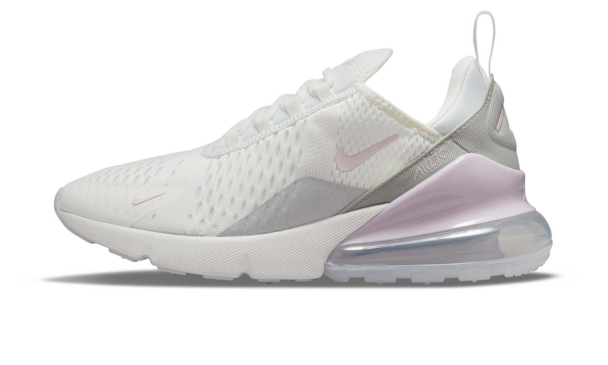Overkicks - Nike Air Max 270 Summit White Regal Pink (DQ0814-100) - vista lateral