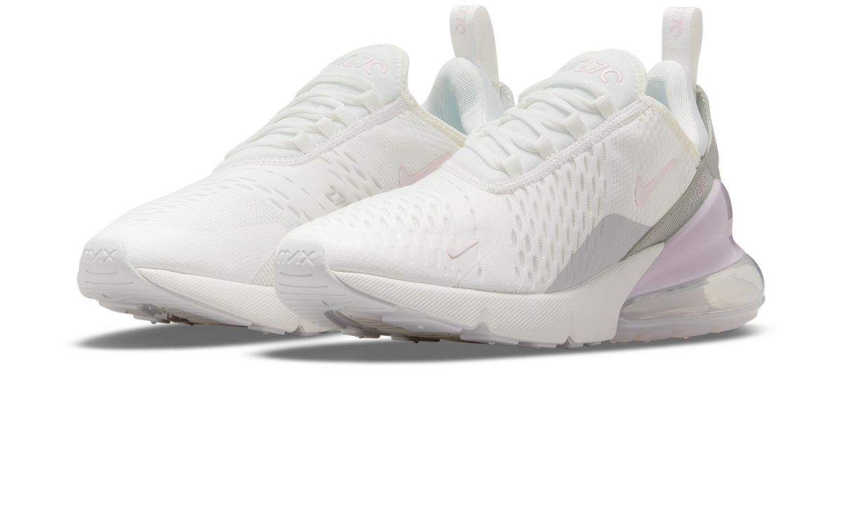 Overkicks - Nike Air Max 270 Summit White Regal Pink (DQ0814-100) - vista trasera