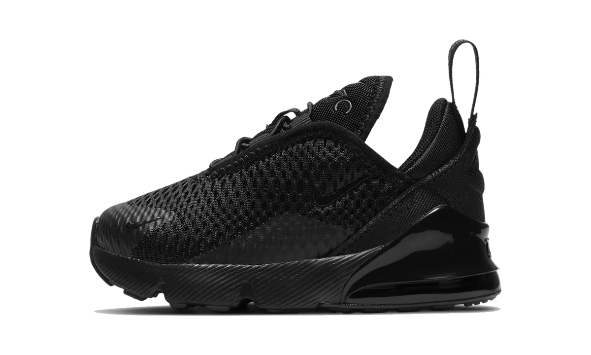 Overkicks - Nike Air Max 270 Triple Black (TD) (DD1646-001) - vista lateral