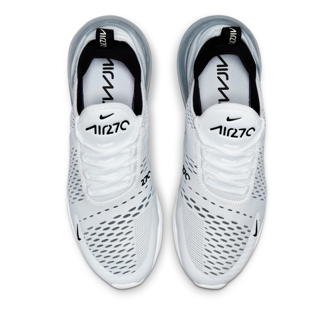 Overkicks - Nike Air Max 270 White Black (AH6789-100) - par completo