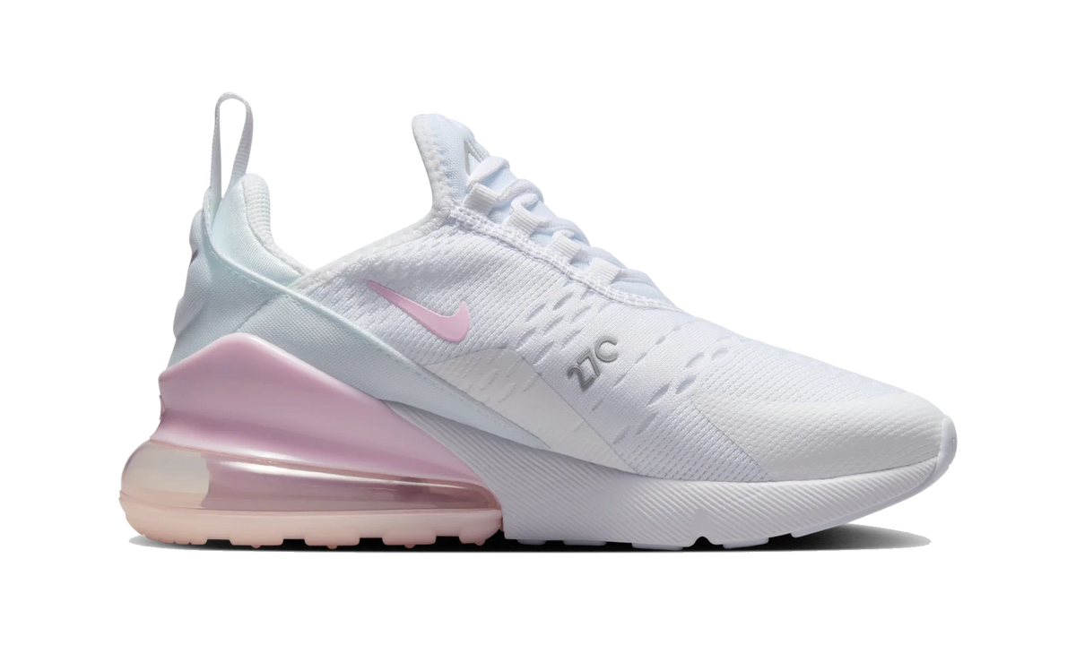 Overkicks - Nike Air Max 270 White Light Smoke Grey Pink Foam (GS) (943345-122) - imagen 4