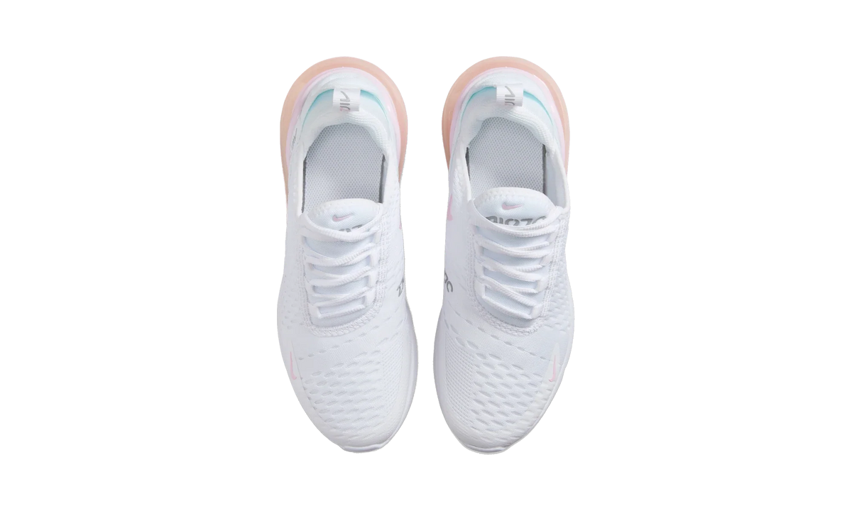 Overkicks - Nike Air Max 270 White Light Smoke Grey Pink Foam (GS) (943345-122) - imagen 5