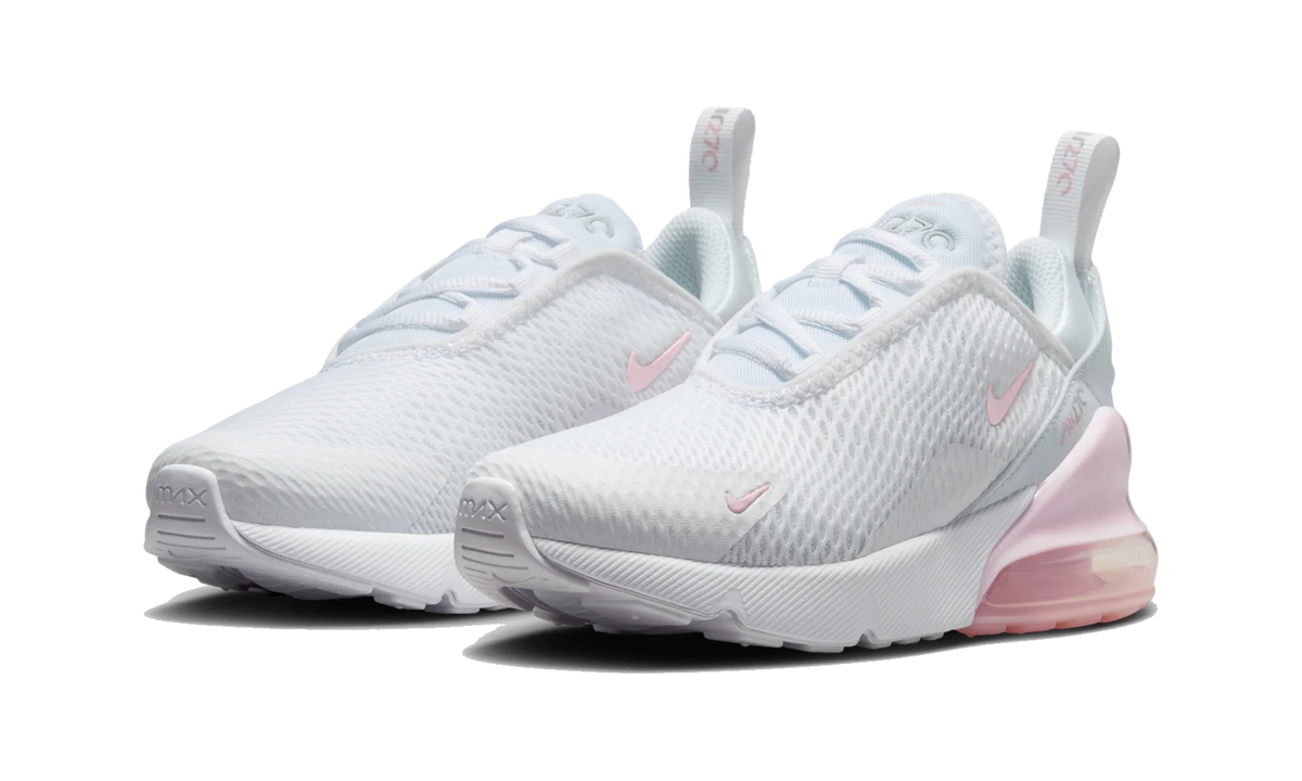 Overkicks - Nike Air Max 270 White Light Smoke Grey Pink Foam (PS) (AO2372-122) - imagen 2