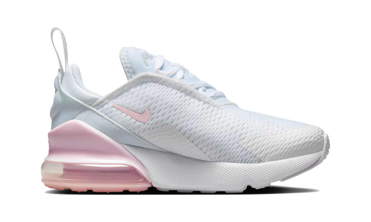 Overkicks - Nike Air Max 270 White Light Smoke Grey Pink Foam (PS) (AO2372-122) - imagen 4