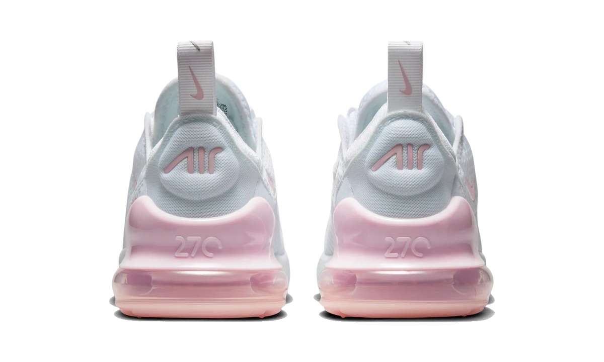 Overkicks - Nike Air Max 270 White Light Smoke Grey Pink Foam (PS) (AO2372-122) - imagen 6