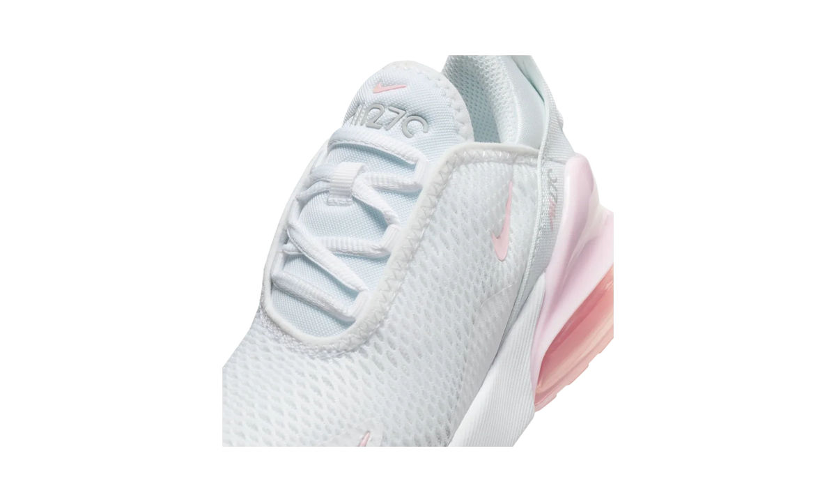 Overkicks - Nike Air Max 270 White Light Smoke Grey Pink Foam (PS) (AO2372-122) - imagen 7
