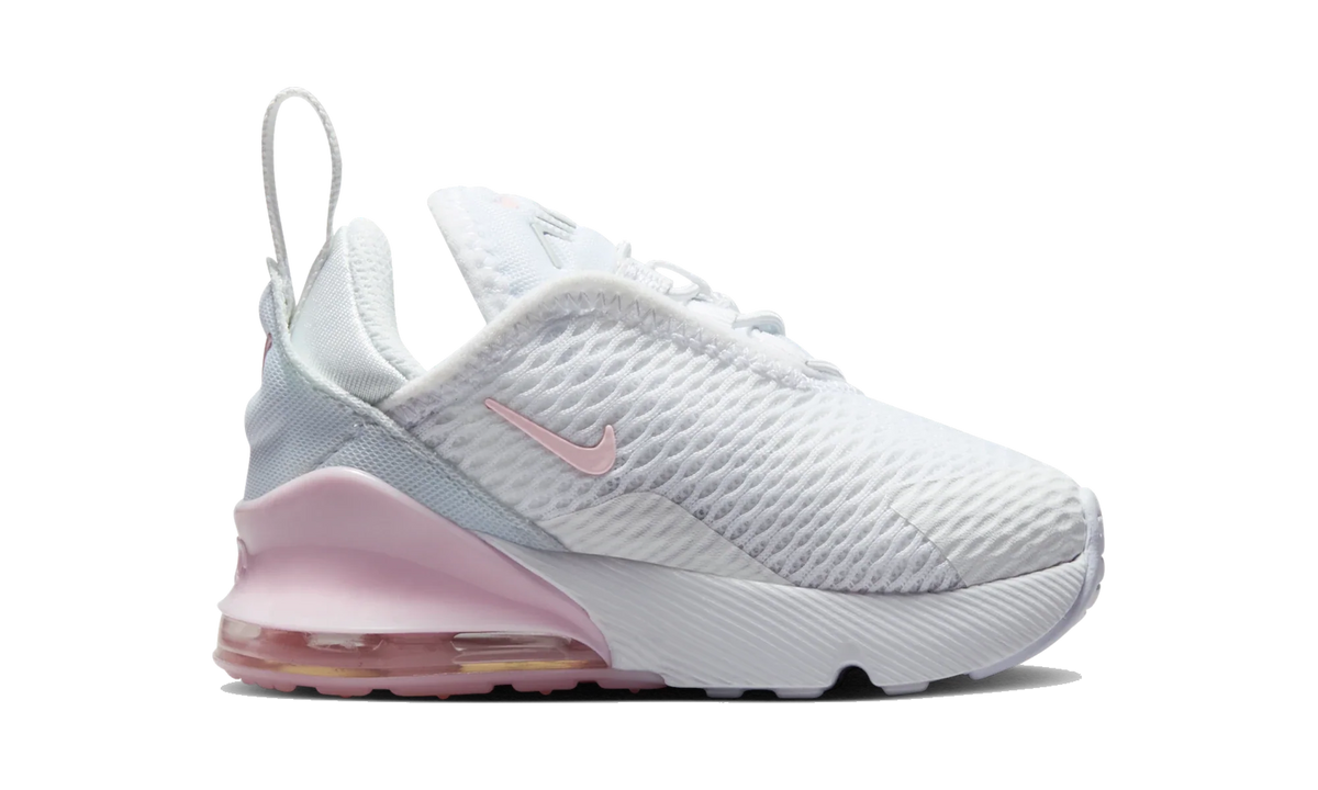 Overkicks - Nike Air Max 270 White Light Smoke Grey Pink Foam (TD) (DD1646-122) - imagen 4