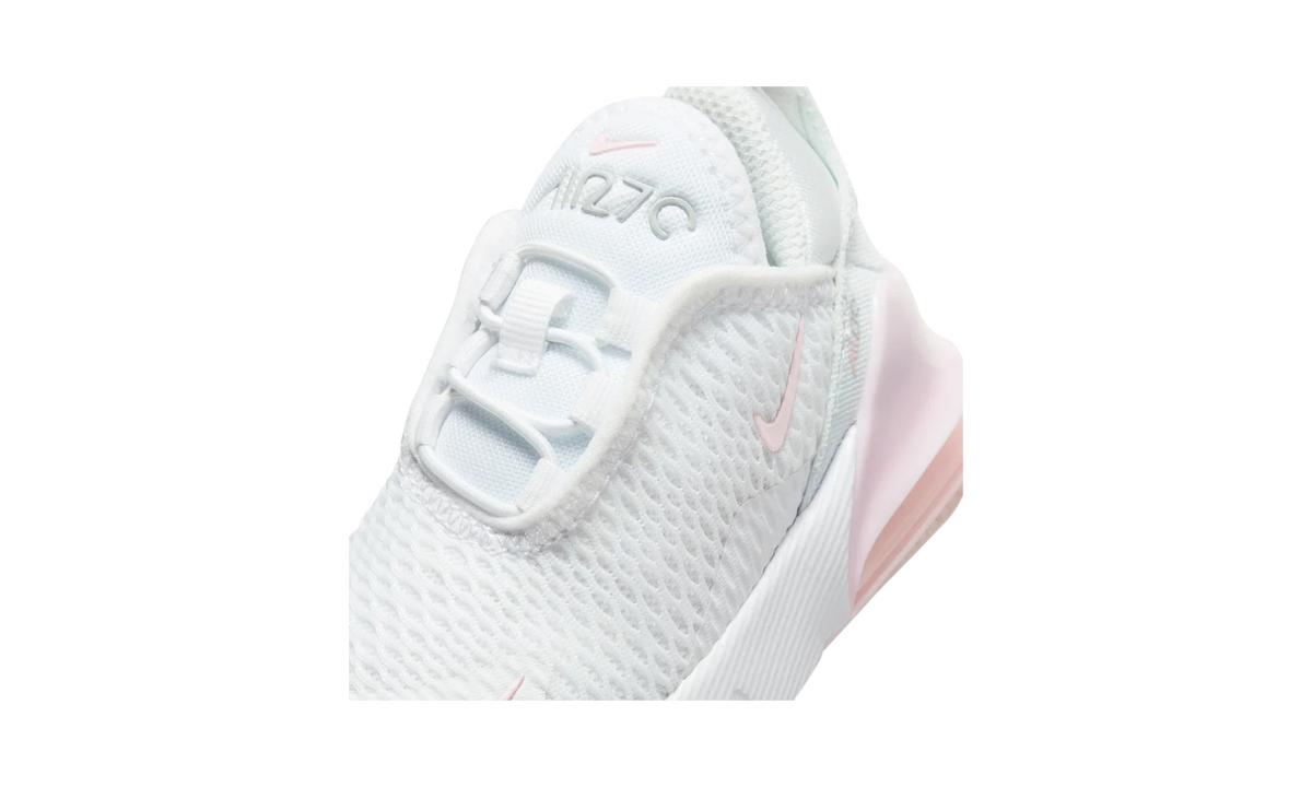 Overkicks - Nike Air Max 270 White Light Smoke Grey Pink Foam (TD) (DD1646-122) - imagen 7