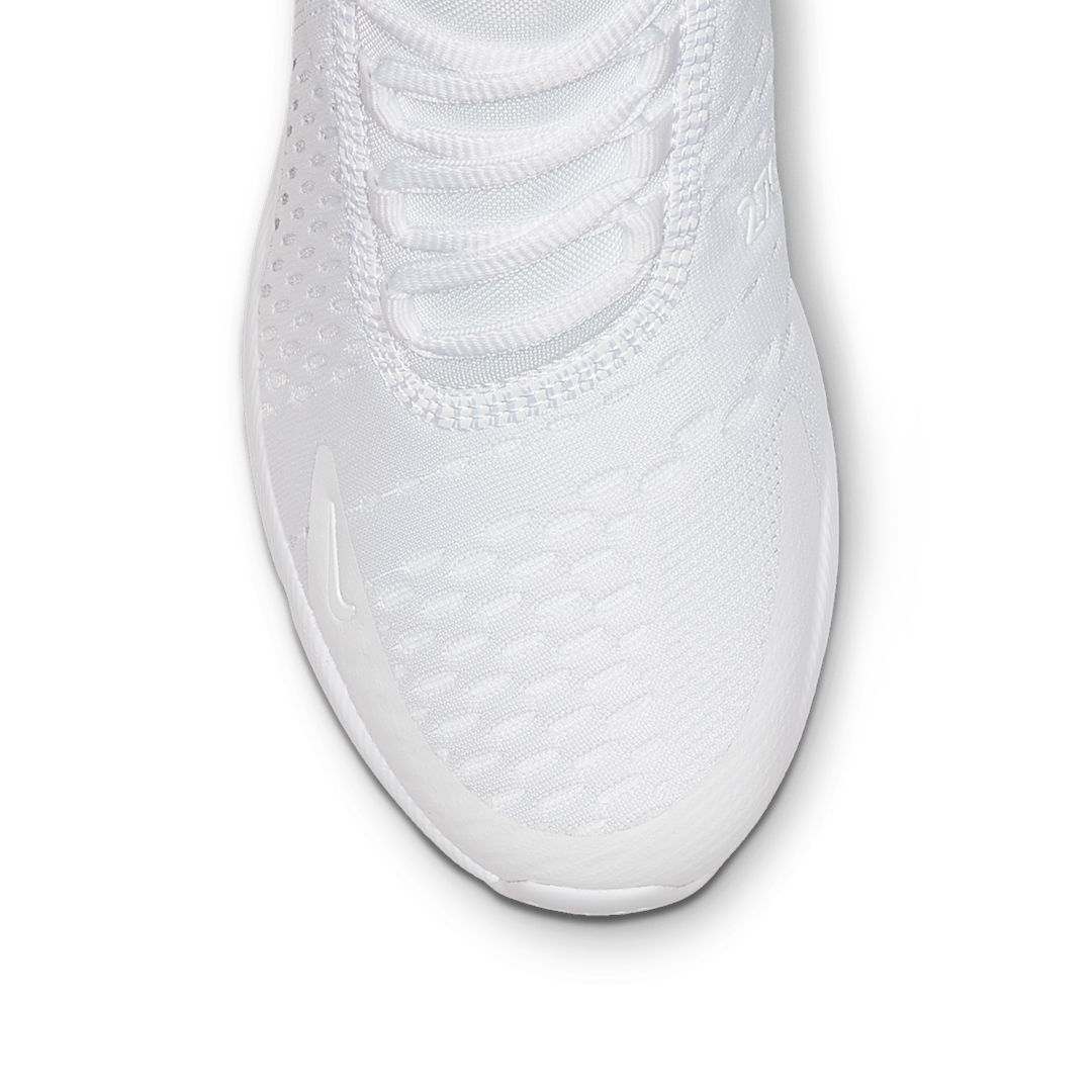 Overkicks - Nike Air Max 270 White Metallic Silver (943345-103) - vista trasera