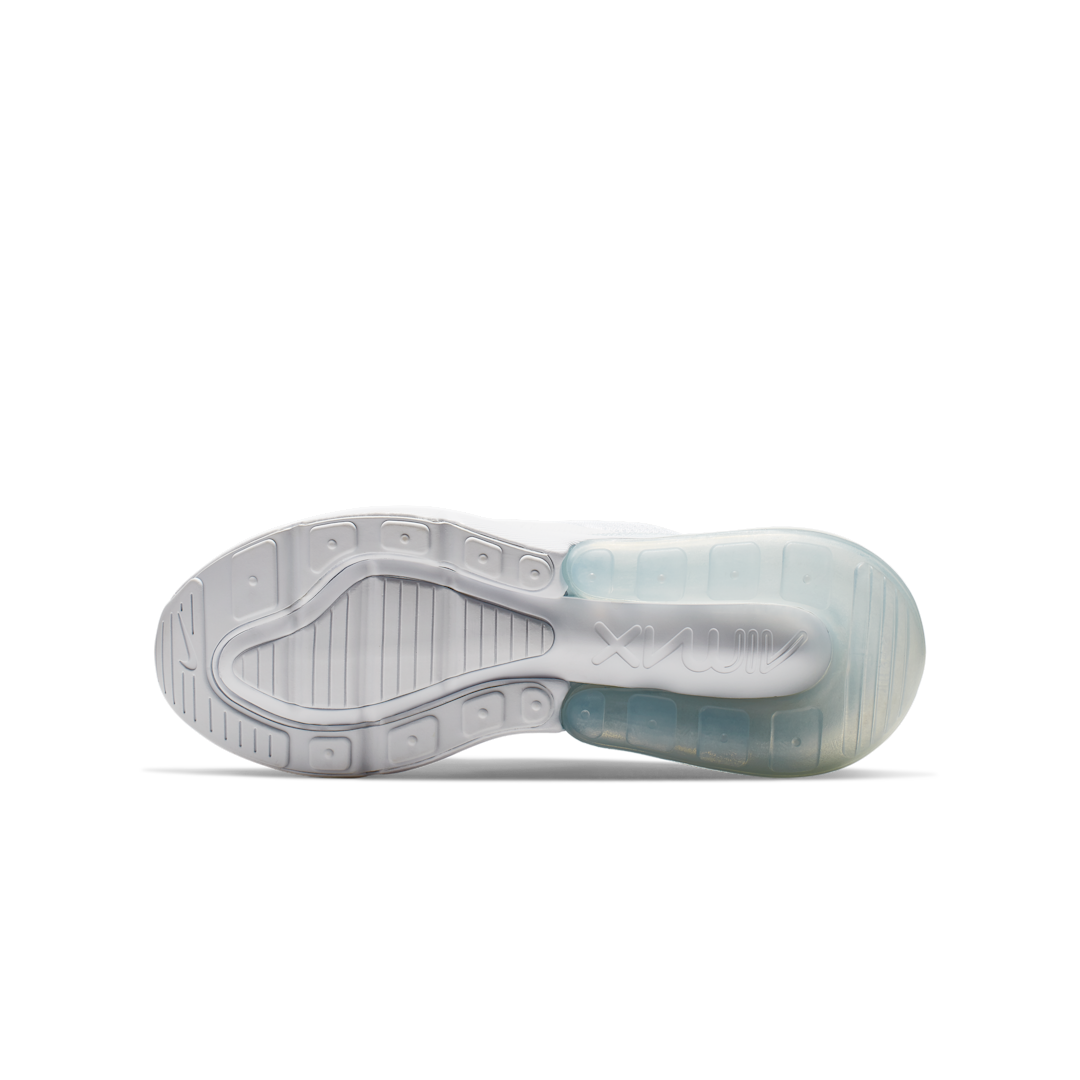 Overkicks - Nike Air Max 270 White Metallic Silver (943345-103) - detalle suela