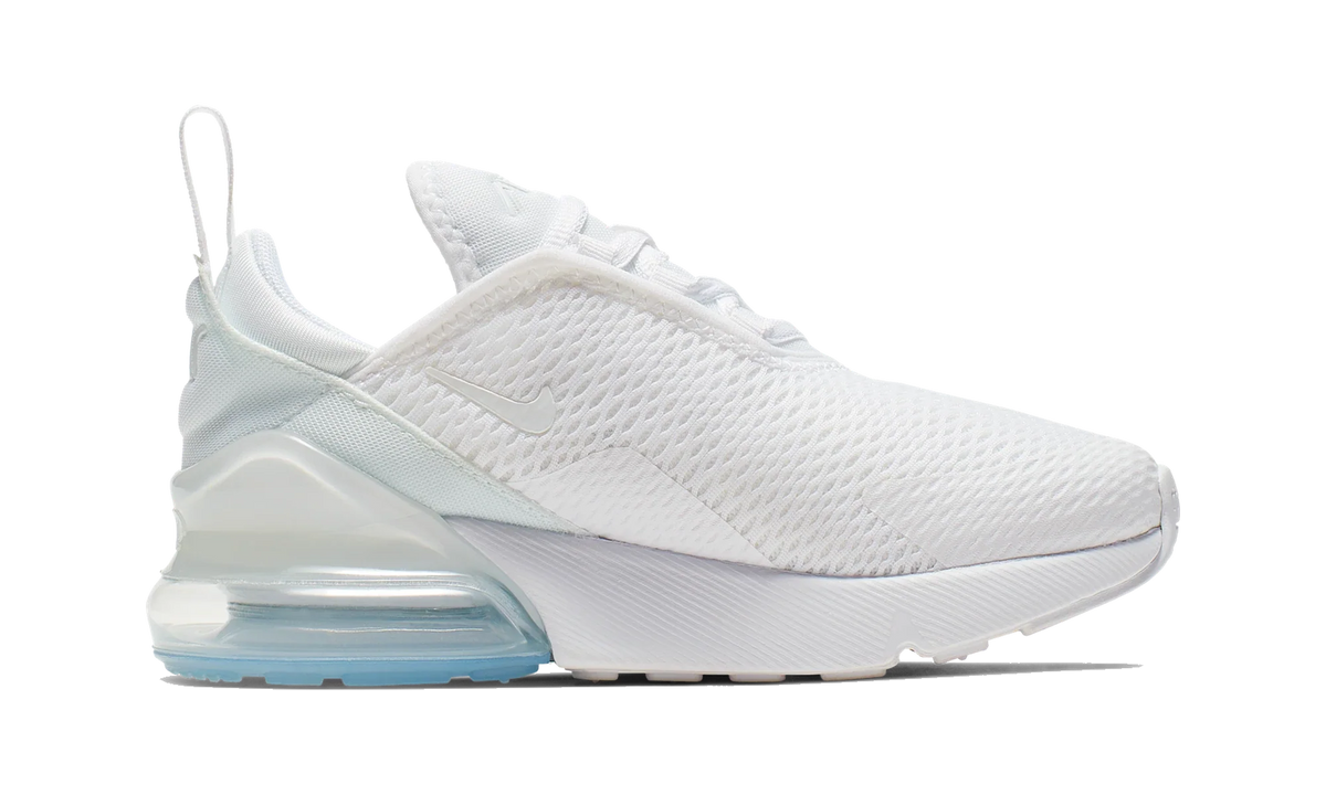 Overkicks - Nike Air Max 270 White Silver (PS) (AO2372-103) - imagen 3