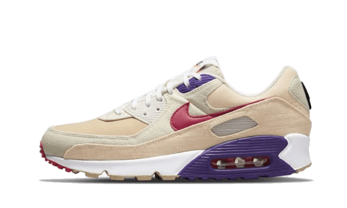 Overkicks - Nike Air Max 90 Air Sprung Sesame (DM8171-200) - vista lateral