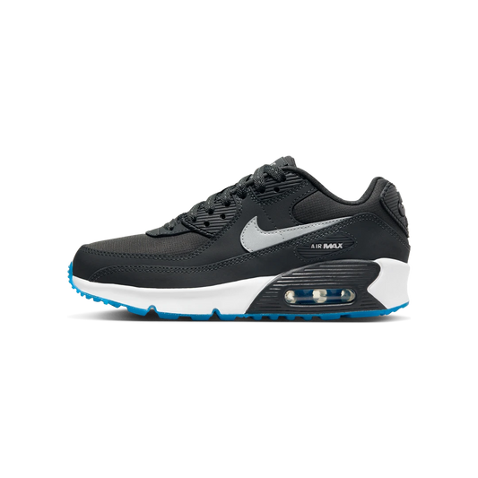 Overkicks - Nike Air Max 90 Anthracite Industrial Blue (FV0361-001) - vista lateral