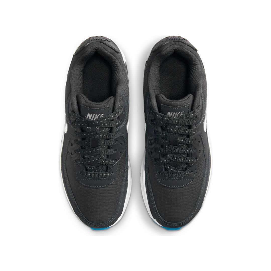 Overkicks - Nike Air Max 90 Anthracite Industrial Blue (FV0361-001) - par completo