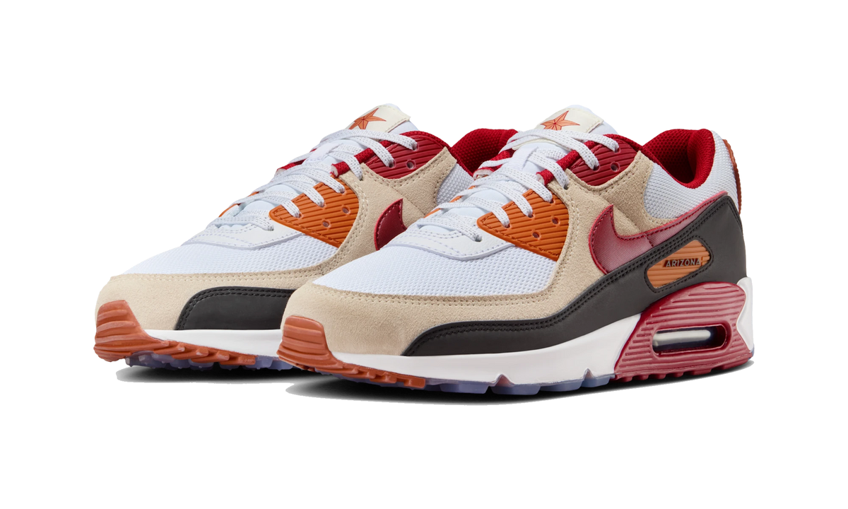 Overkicks - Nike Air Max 90 Arizona Cardinals (II7535-100) - vista trasera