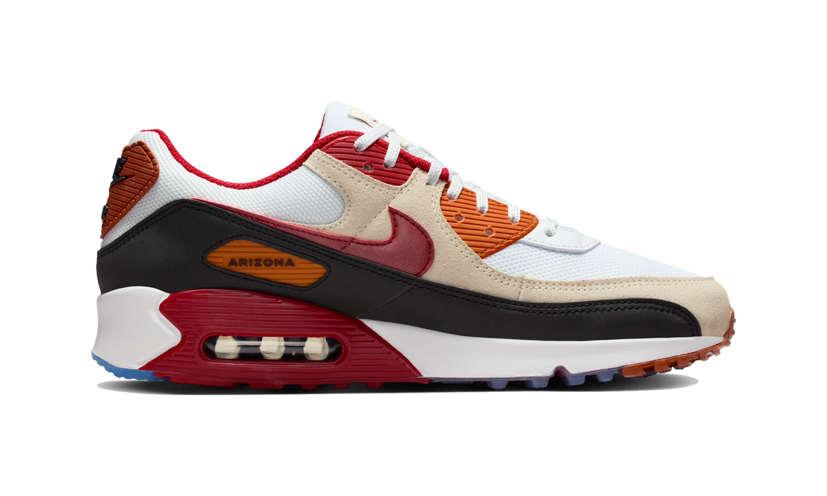 Overkicks - Nike Air Max 90 Arizona Cardinals (II7535-100) - detalle suela