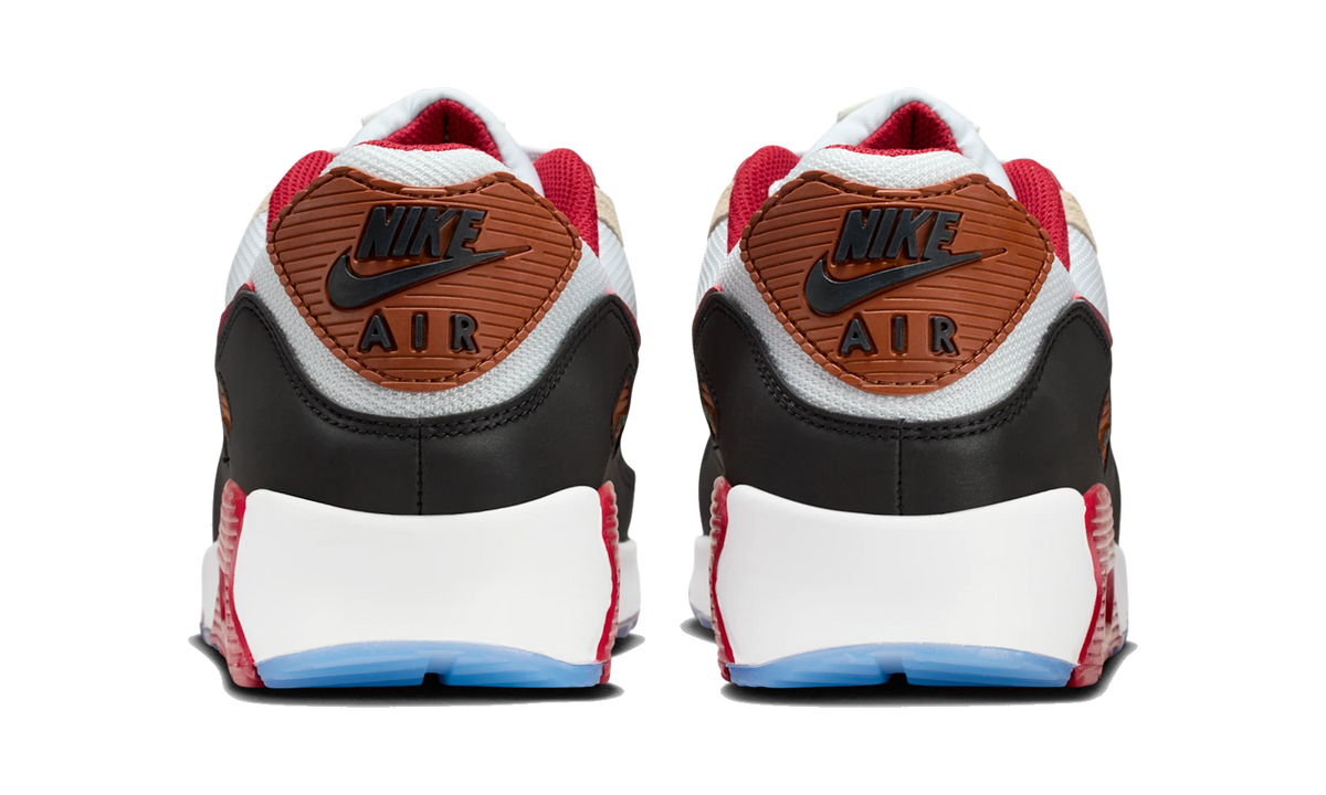 Overkicks - Nike Air Max 90 Arizona Cardinals (II7535-100) - detalle talón