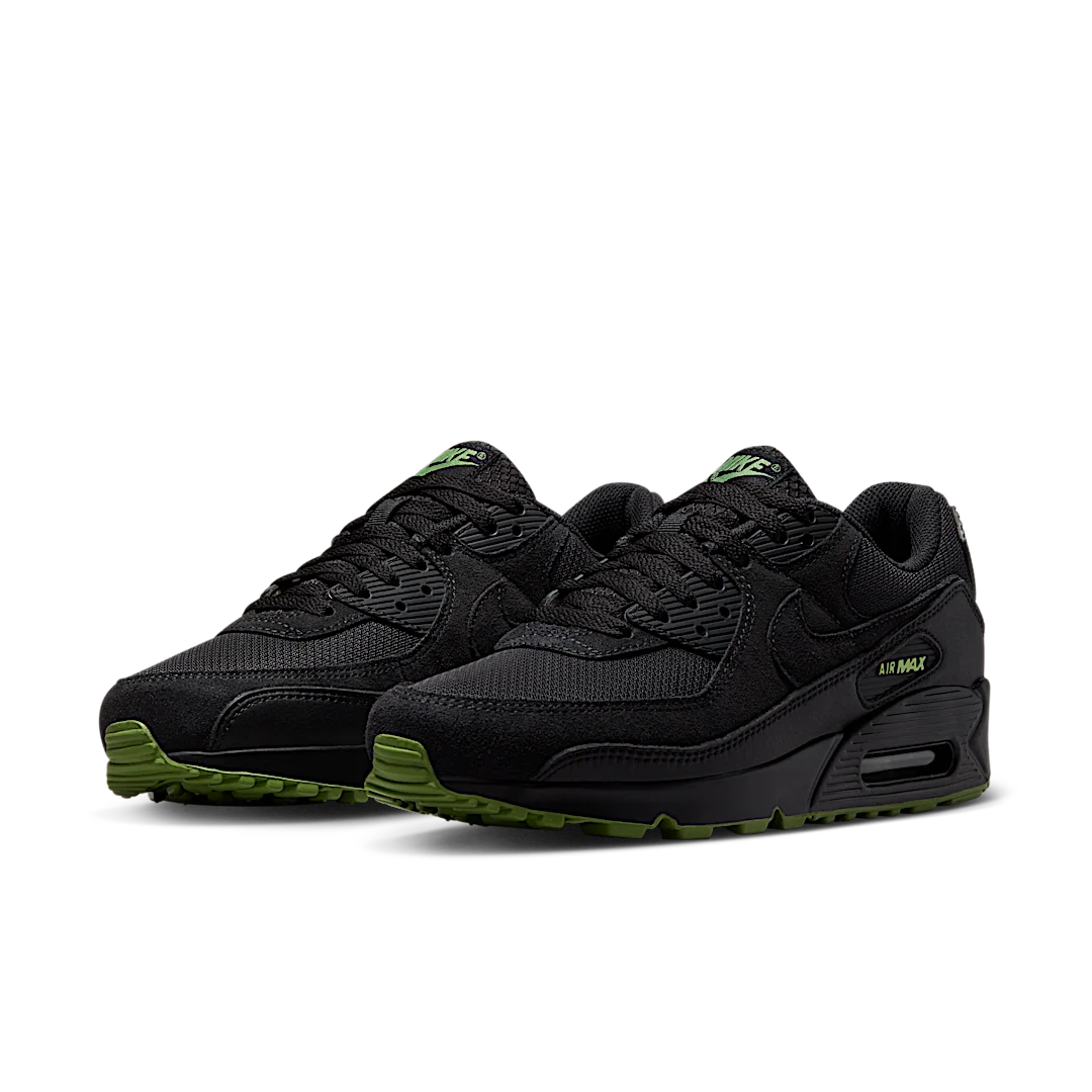 Overkicks - Nike Air Max 90 Black Chlorophyll (DQ4071-005) - vista trasera