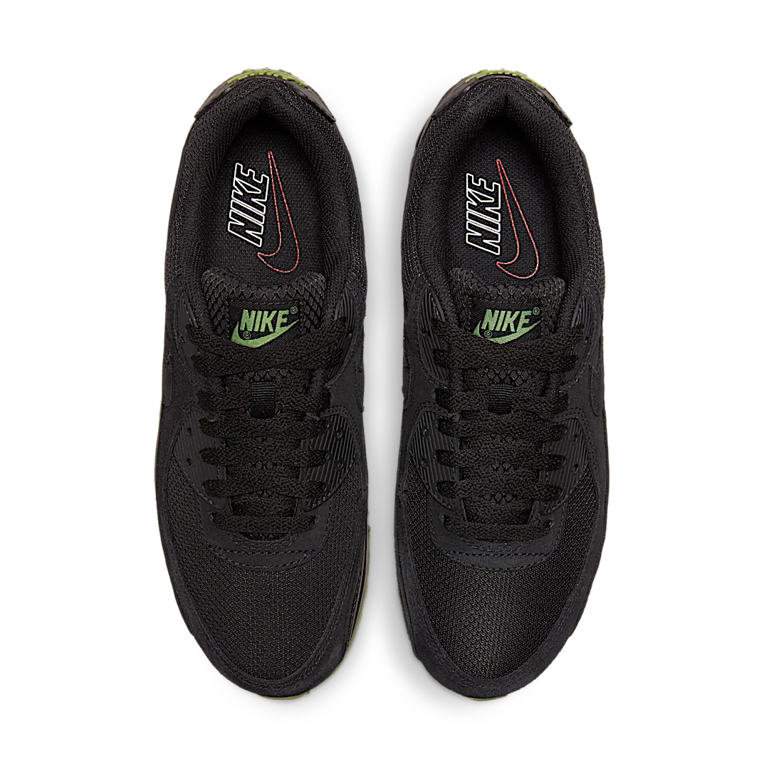 Overkicks - Nike Air Max 90 Black Chlorophyll (DQ4071-005) - par completo