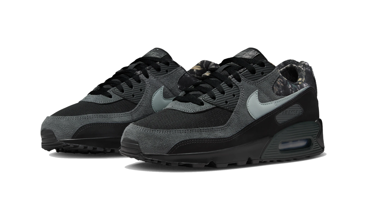 Overkicks - Nike Air Max 90 Black Realtree Edge Camo (IQ0300-001) - vista trasera