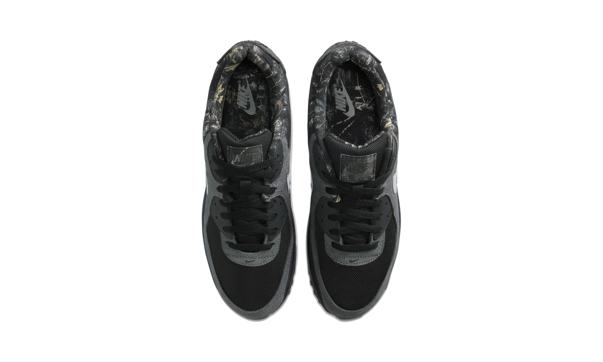 Overkicks - Nike Air Max 90 Black Realtree Edge Camo (IQ0300-001) - vista superior