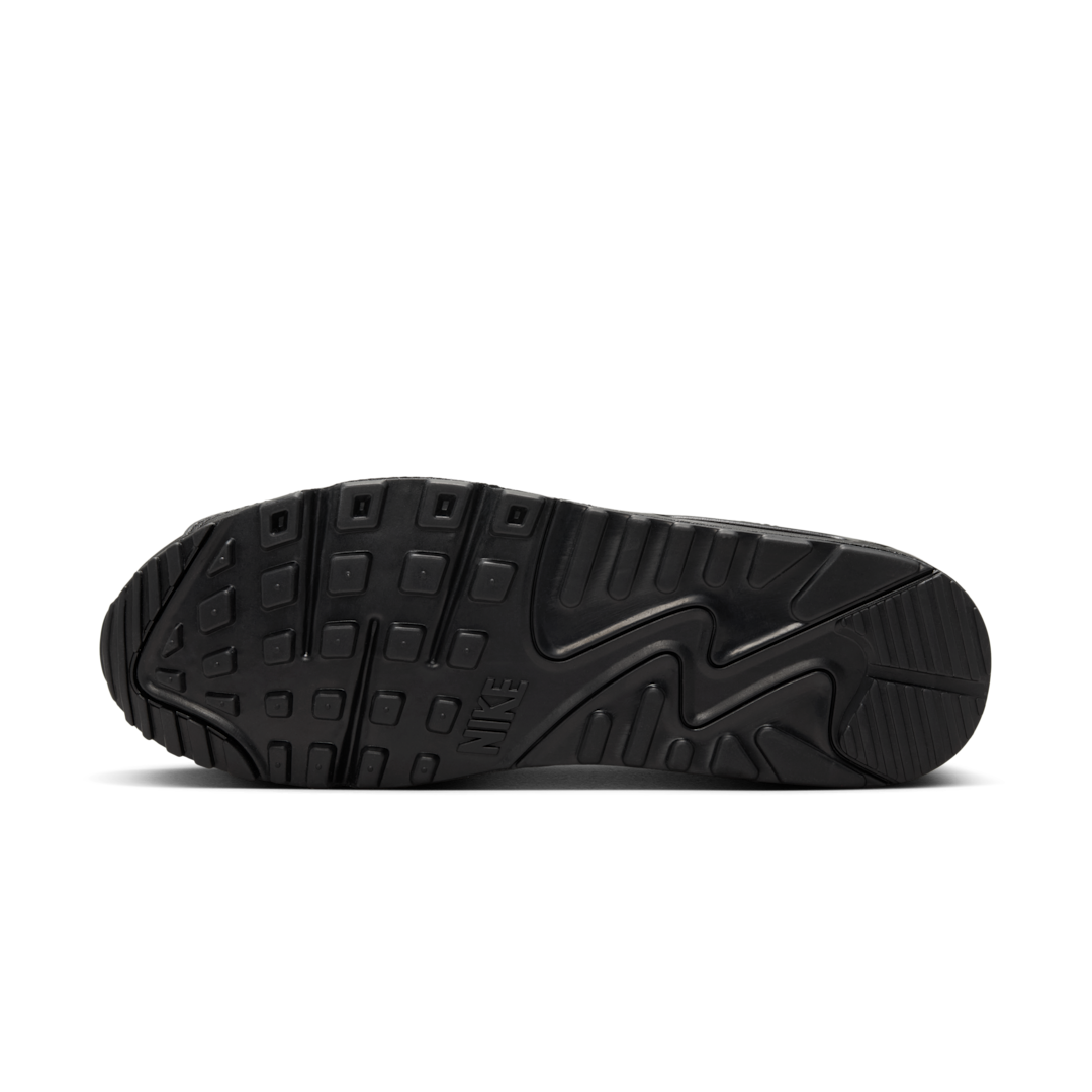 Overkicks - Nike Air Max 90 Black Safety Orange (IF5446-002) - detalle suela
