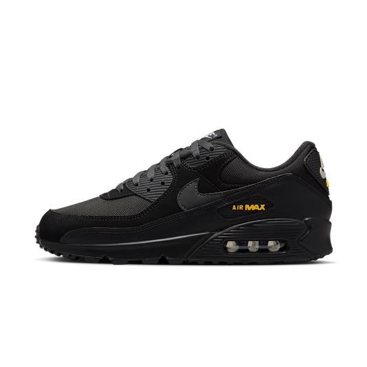 Overkicks - Nike Air Max 90 Black Speed Yellow (HM0628-001) - vista lateral
