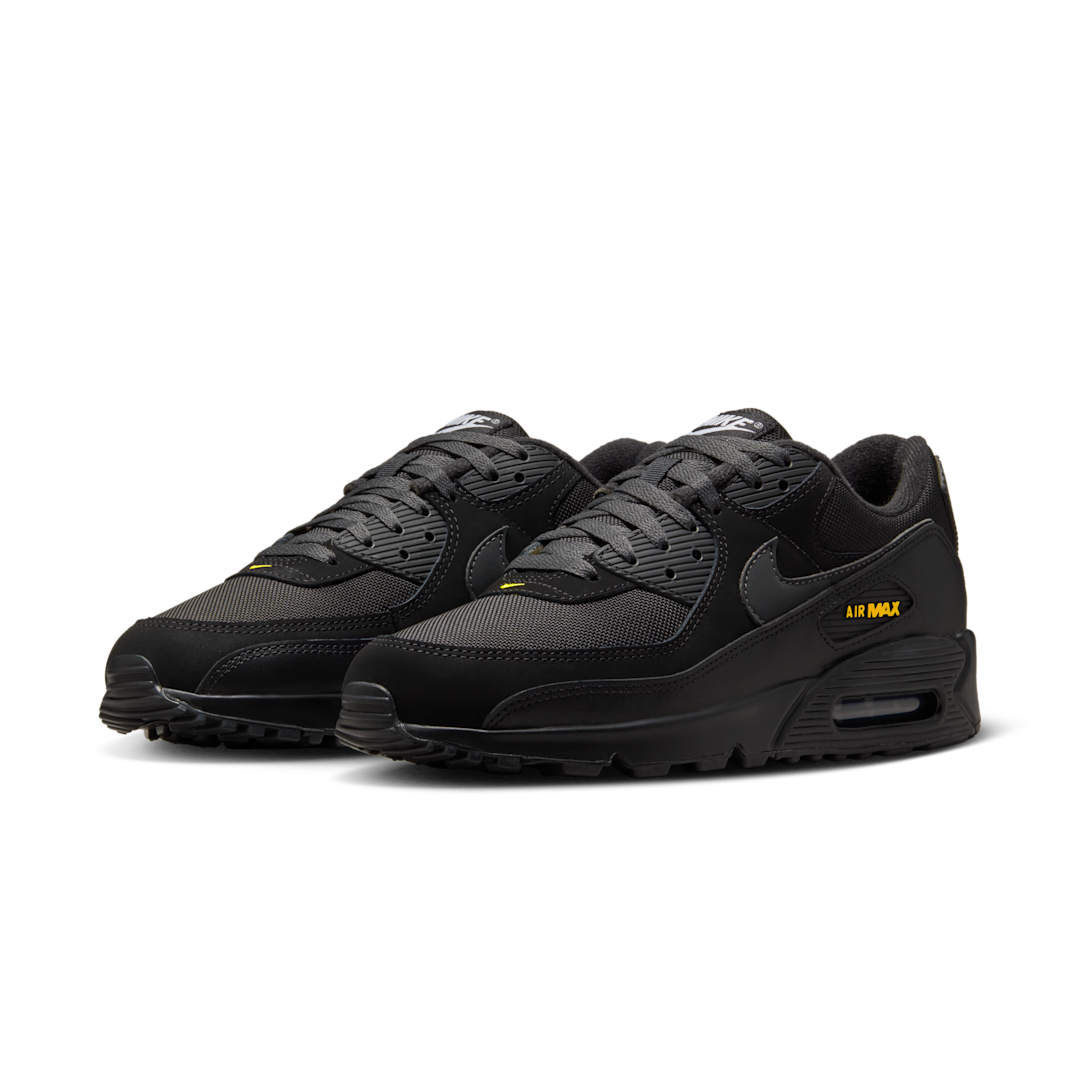 Overkicks - Nike Air Max 90 Black Speed Yellow (HM0628-001) - vista trasera