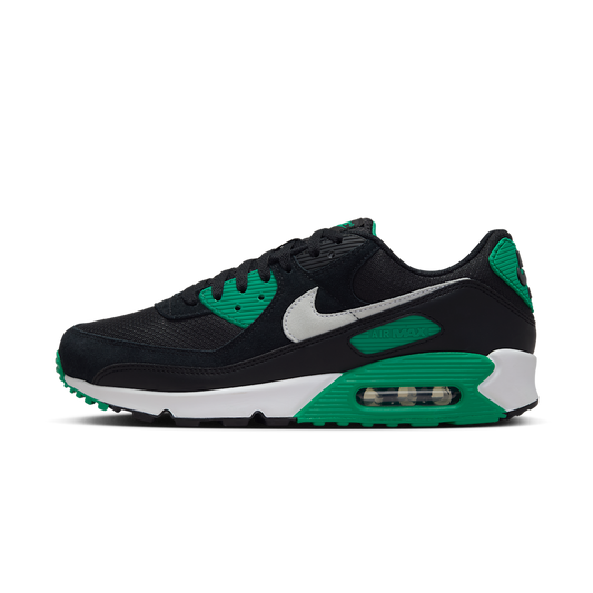 Overkicks - Nike Air Max 90 Black Stadium Green (DM0029-006) - vista lateral