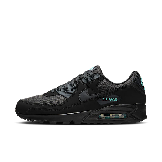 Overkicks - Nike Air Max 90 Black Tiffany (HV6224-001) - vista lateral