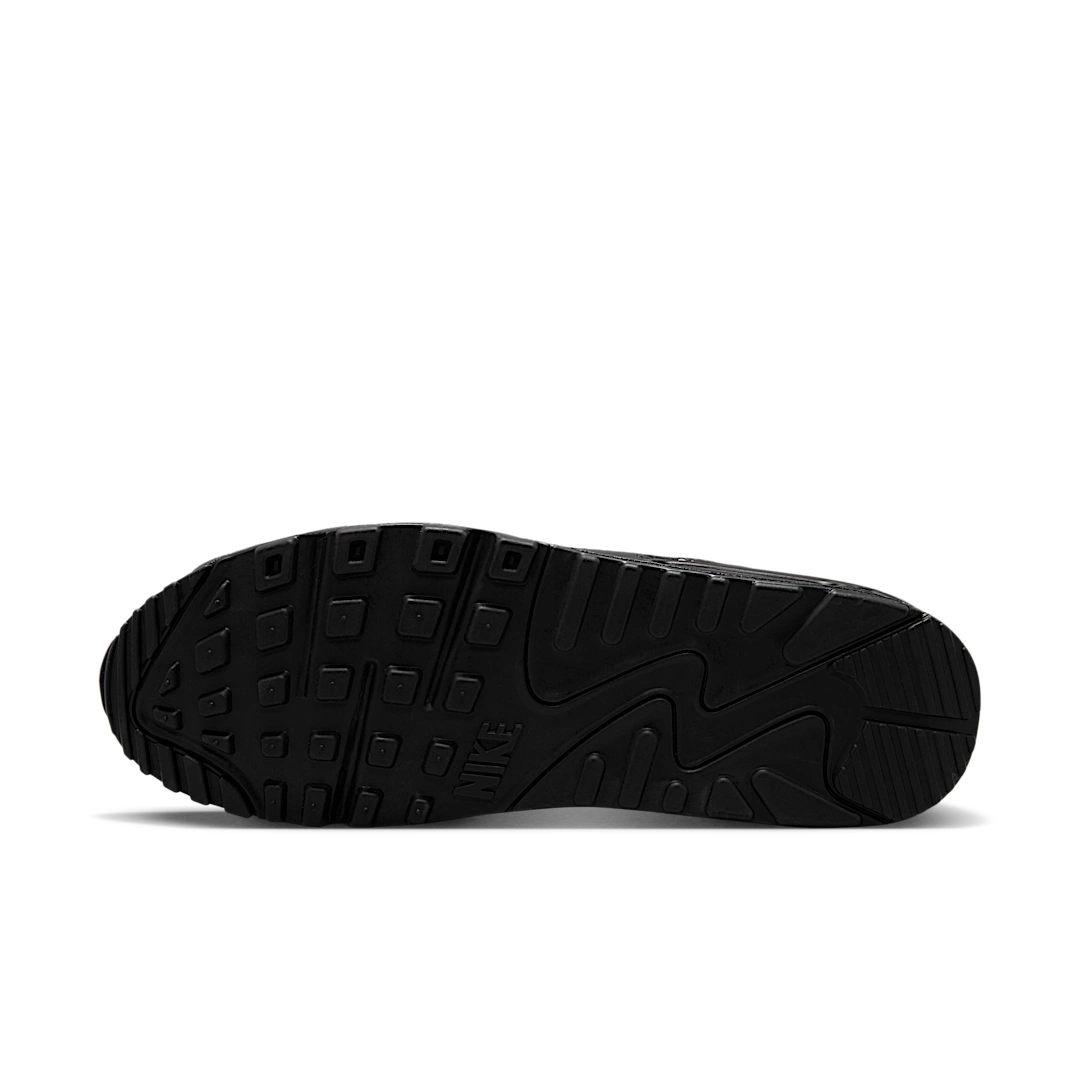 Overkicks - Nike Air Max 90 Black University Blue (FJ4218-001) - detalle suela
