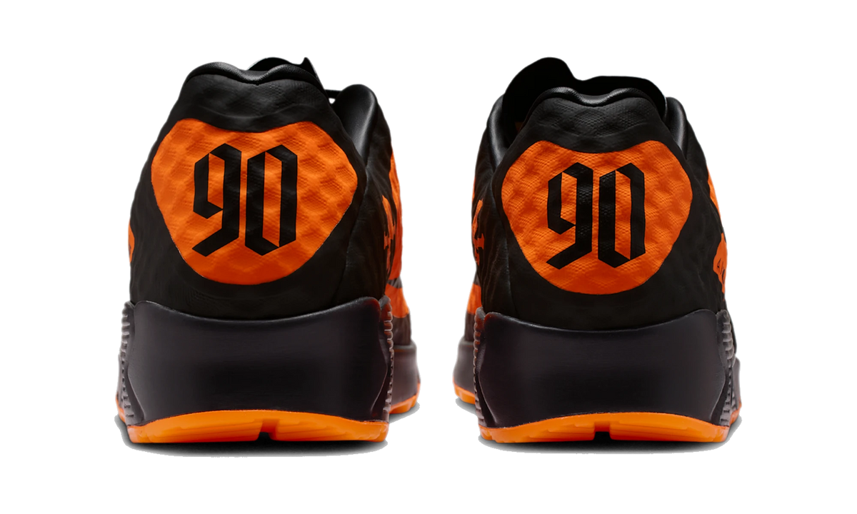Overkicks - Nike Air Max 90 Bright Citrus Hypervenom (IR1978-844) - detalle talón