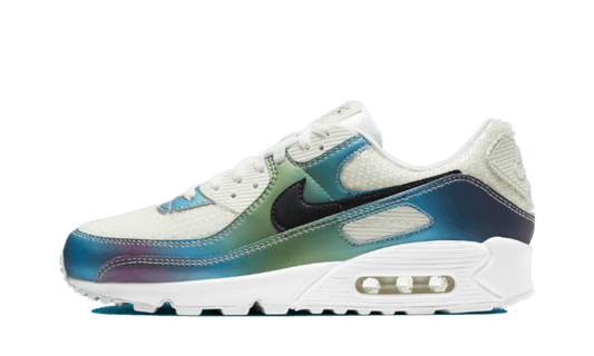 Overkicks - Nike Air Max 90 Bubble Pack White (CT5066-100) - vista lateral