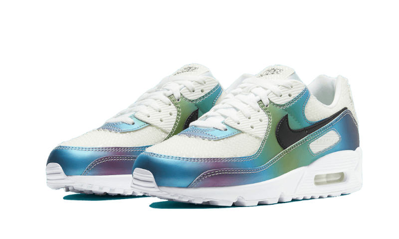Overkicks - Nike Air Max 90 Bubble Pack White (CT5066-100) - vista trasera