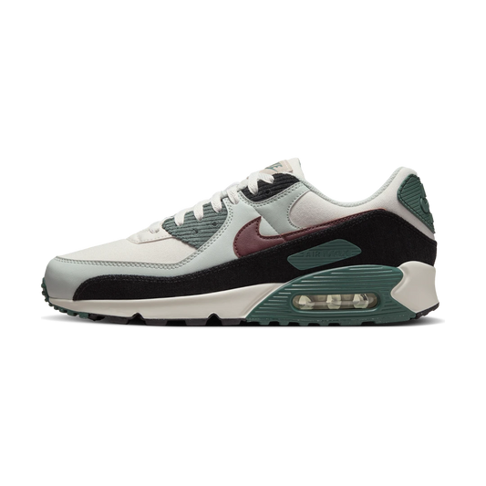 Overkicks - Nike Air Max 90 Burgundy Crush Vintage Green (FV6059-001) - vista lateral