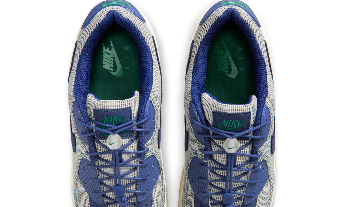 Overkicks - Nike Air Max 90 Coconut Milk Deep Royal Blue (IR1950-100) - vista superior