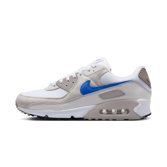 Overkicks - Nike Air Max 90 College Grey Racer Blue (DM0029-110) - vista lateral