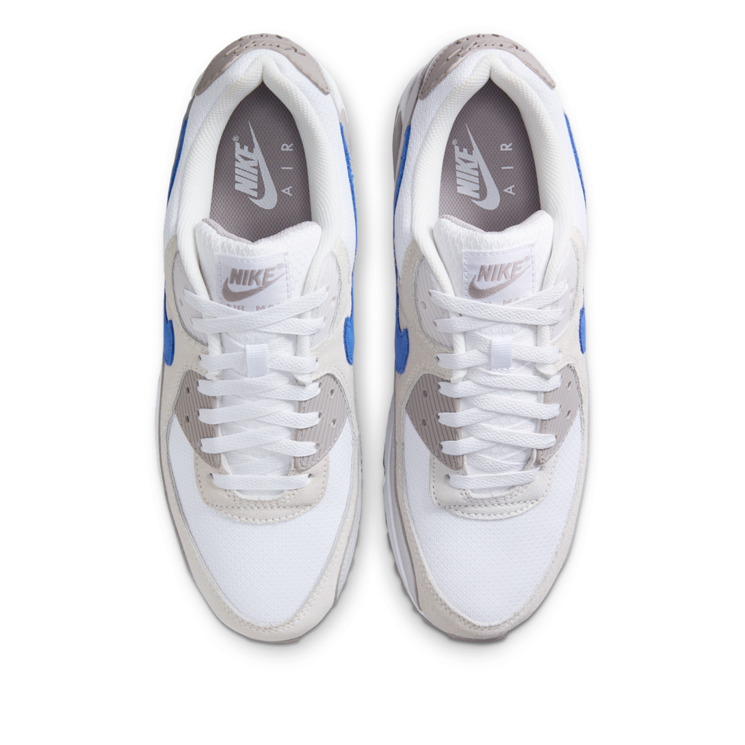 Overkicks - Nike Air Max 90 College Grey Racer Blue (DM0029-110) - par completo