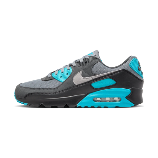 Overkicks - Nike Air Max 90 Cool Grey Dusty Cactus Black Wolf Grey (DM0029-013) - vista lateral